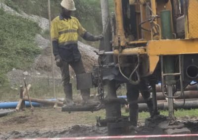 dewatering and water supply wells at Goldfields and achampeng Golden star